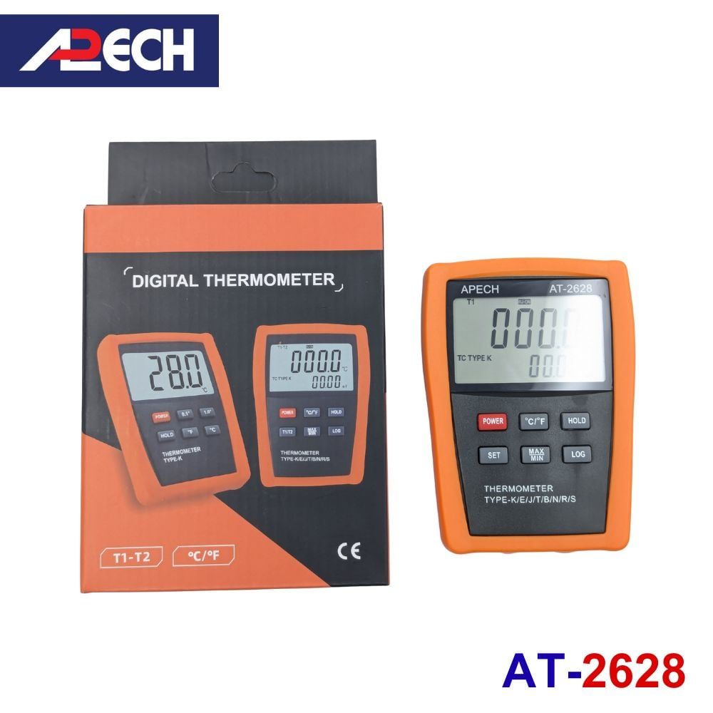 Máy đo nhiệt độ tiếp xúc APECH AT-2628 có ghi dữ liệu