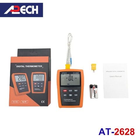 Máy đo nhiệt độ tiếp xúc APECH AT-2628 có ghi dữ liệu