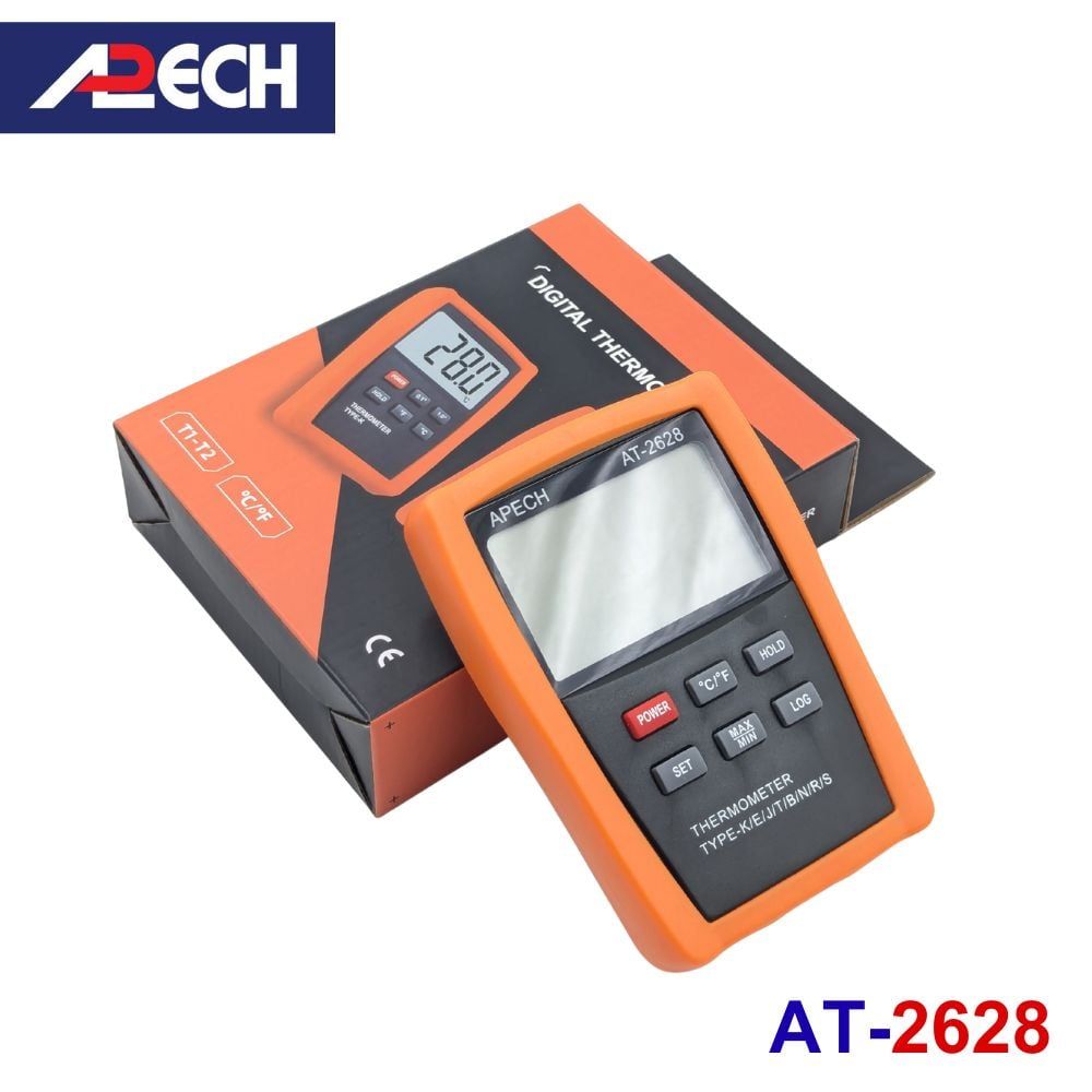Máy đo nhiệt độ tiếp xúc APECH AT-2628 có ghi dữ liệu