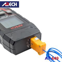 Máy đo nhiệt độ tiếp xúc Apech AT-649 loại K (1 kênh )