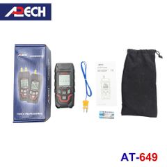 Máy đo nhiệt độ tiếp xúc Apech AT-649 loại K (1 kênh )
