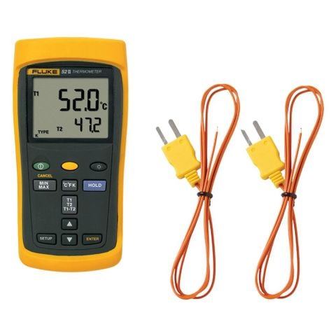 Máy đo nhiệt độ tiếp xúc FLUKE 52 II (Fluke 52-2)