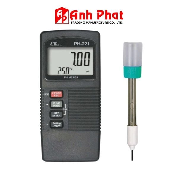 Máy đo PH nước LUTRON PH-221