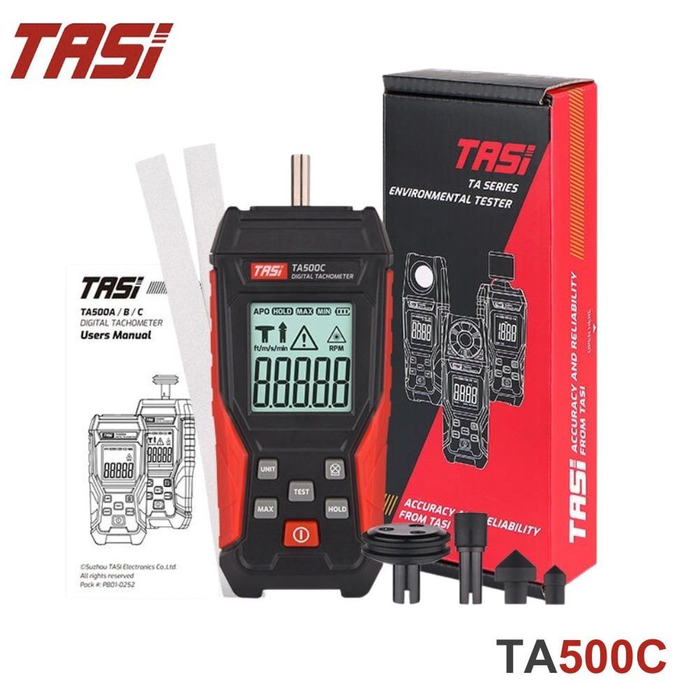 Máy đo tốc độ vòng quay 2 trong 1 TASI TA500C