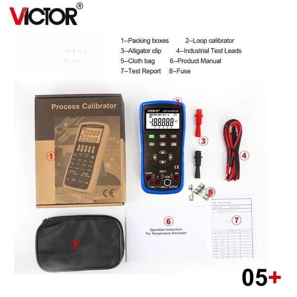Máy hiệu chuẩn vòng lặp VICTOR 05+