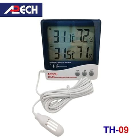 Nhiệt ẩm kế điện tử APECH TH-09