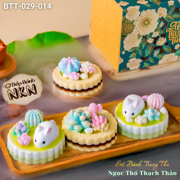  Hộp Bánh Trung Thu Ngọc Thố Thạch Thảo (BTT-029-014) 