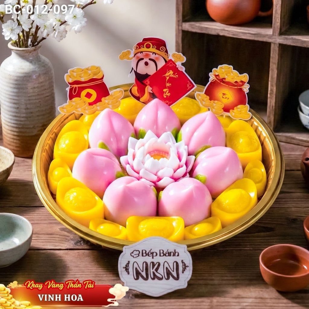  Khay Cúng Vinh Hoa (BC-012-097) 