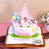  Bánh Sinh Nhật Lâu Đài Công Chúa  (BB-001-061) 