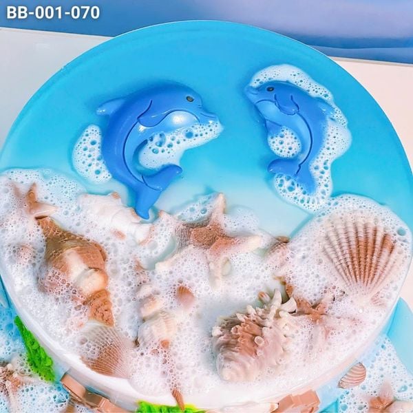  Bánh Sinh Nhật Mẫu Đại Dương Cá Heo (BB-001-070) 