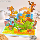  Bánh Sinh Nhật Cho Bé Mẫu Chuột Jerry Và Kho Phô Mát (BB-001-099) 