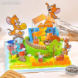  Bánh Sinh Nhật Cho Bé Mẫu Chuột Jerry Và Kho Phô Mát (BB-001-099) 