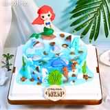 Bánh Sinh Nhật Cho Bé Mẫu Nàng Tiên Cá (BB-001-103) 