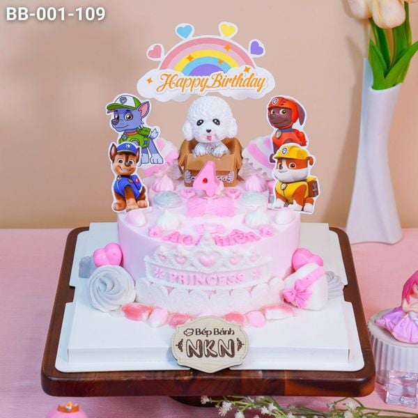  Bánh Sinh Nhật Chú Chó Cứu Hộ Paw Trol (BB-001-109) 