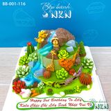 Bánh Sinh Nhật Vườn Thú Safari (BB-001-116) 