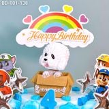  Bánh Sinh Nhật Chú Chó Cứu Hộ Paw Trol (BB-001-138) 