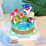  Bánh Sinh Nhật Cho Bé Mẫu Baby Shark (BB-001-155) 