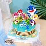  Bánh Sinh Nhật Cho Bé Mẫu Baby Shark (BB-001-155) 