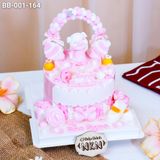  Bánh Sinh Nhật Cho Bé Tuổi Sửu (BB-001-164) 