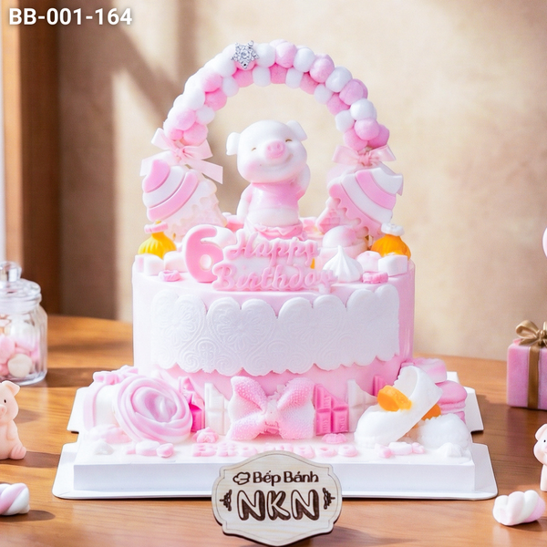  Bánh Sinh Nhật Cho Bé Tuổi Sửu (BB-001-164) 