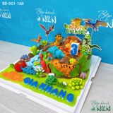  Bánh Sinh Nhật Khủng Long Núi Lửa kỷ Jura (BB-001-168) 