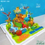  Bánh Sinh Nhật Khủng Long Núi Lửa kỷ Jura (BB-001-168) 