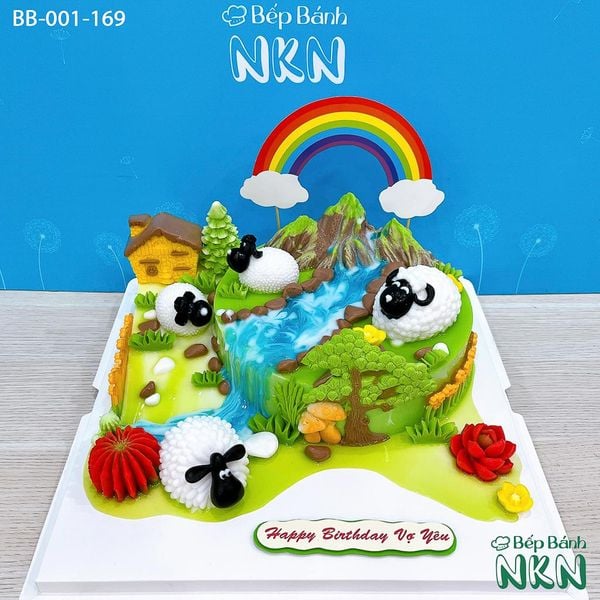  Bánh Sinh Nhật Đồi Cừu (BB-001-169) 