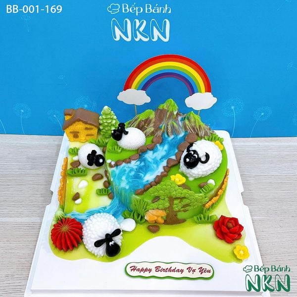  Bánh Sinh Nhật Đồi Cừu (BB-001-169) 