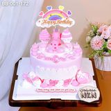  Bánh Sinh Nhật Cho Bé Mẫu Unicorn (BB-001-172) 