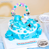  Bánh Sinh Nhật Cho Bé Mẫu Unicorn (BB-001-177) 