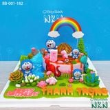  Bánh Sinh Nhật Cho Bé Mẫu Doraemon Du Hành Về Thời Kỳ Tiền Sử (BB-001-182) 