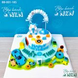  Bánh Sinh Nhật 2 Tầng Cho Bé Tuổi Sửu (BB-001-185) 