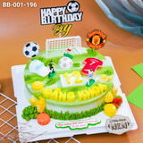  Bánh Sinh Nhật Mẫu Đội Bóng Manchester United (BB-001-196) 