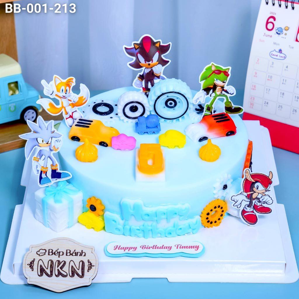  Bánh Sinh Nhật Cho Bé Mẫu Sonic (BB-001-213) 