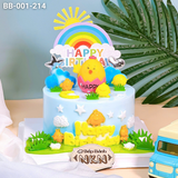  Bánh Sinh Nhật Cho Bé Tuổi Dậu (BB-001-214) 
