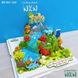  Bánh Sinh Nhật Công Viên Khủng Long (BB-001-220) 