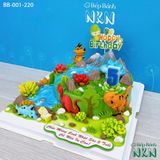  Bánh Sinh Nhật Công Viên Khủng Long (BB-001-220) 