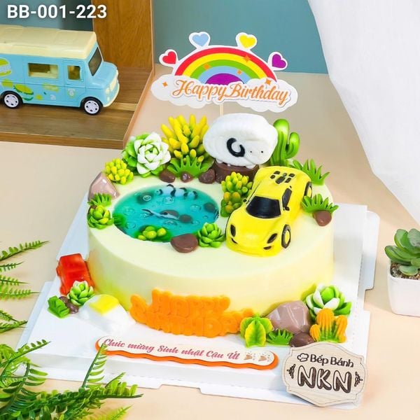  Bánh Sinh Nhật Cho Bé Tuổi Mùi (BB-001-223) 