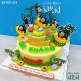  Bánh Sinh Nhật Vương Quốc Khỉ (BB-001-224) 