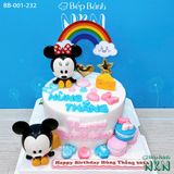  Bánh Sinh Nhật Mickey Cho Bé (BB-001-232) 