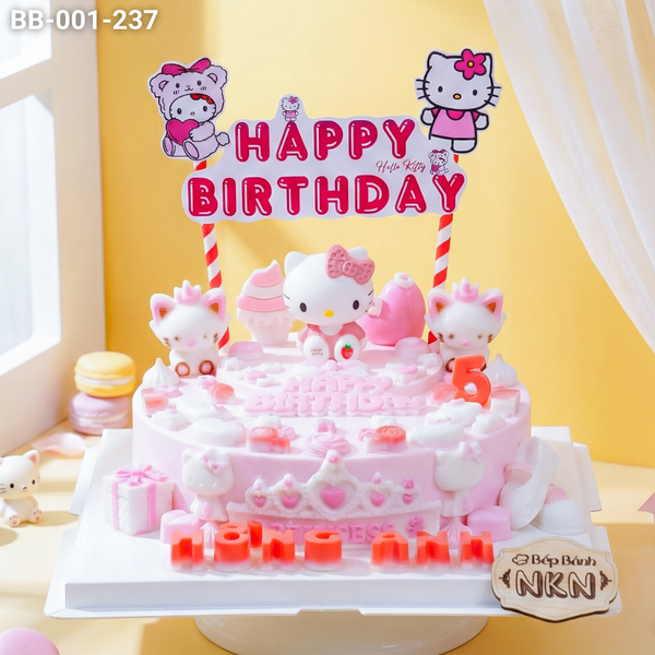  Bánh Sinh Nhật Hello Kitty Cho Bé (BB-001-237) 