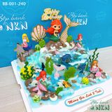  Bánh Sinh Nhật Quốc Đảo Tiên Cá (BB-001-240) 