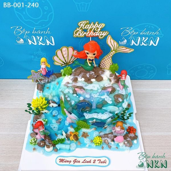  Bánh Sinh Nhật Quốc Đảo Tiên Cá (BB-001-240) 