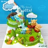  Tháp Bánh Sinh Nhật 2 Tầng Cho Bé Tuổi Sửu (BB-001-242) 