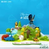  Bánh Sinh Nhật Đại Bàng Và Khu Rừng Mùa Thu (BB-001-244) 