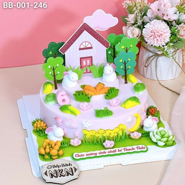  Bánh Sinh Nhật Thỏ Ngọc (BB-001-246) 