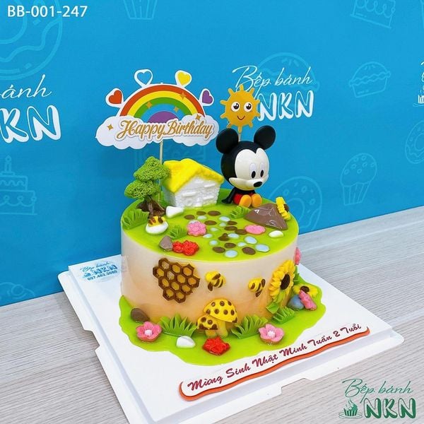  Bánh Sinh Nhật Ngôi Nhà Mickey (BB-001-247) 