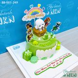  Bánh Sinh Nhật Chú Chó Cứu Hộ Paw Trol (BB-001-249) 
