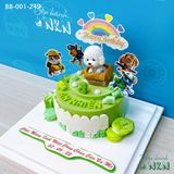  Bánh Sinh Nhật Chú Chó Cứu Hộ Paw Trol (BB-001-249) 