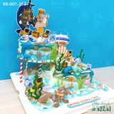  Tháp Bánh Sinh Nhật 2 Tầng Cung Điện Atlantis (BB-001-256) 